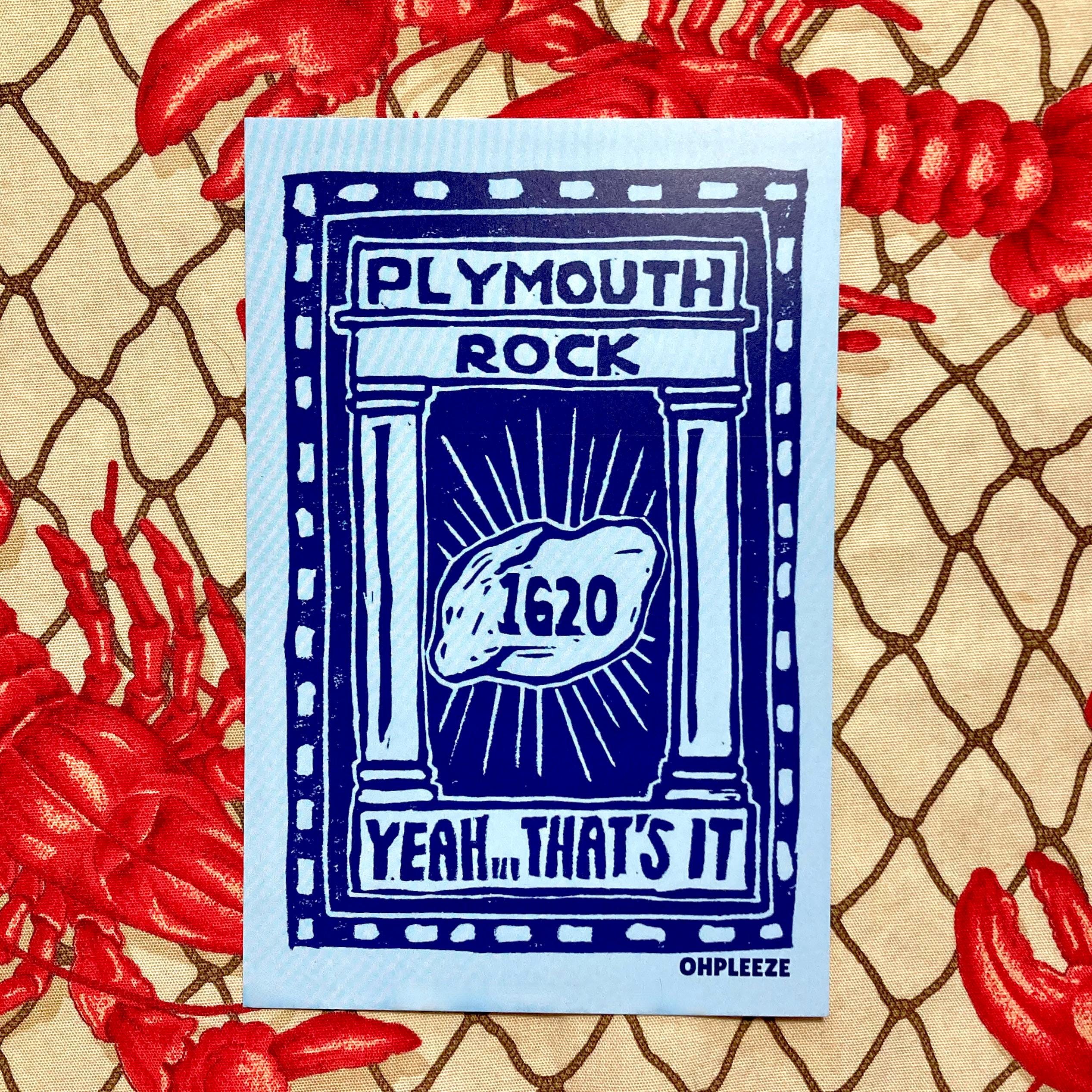 Plymouth Rock Postcard
