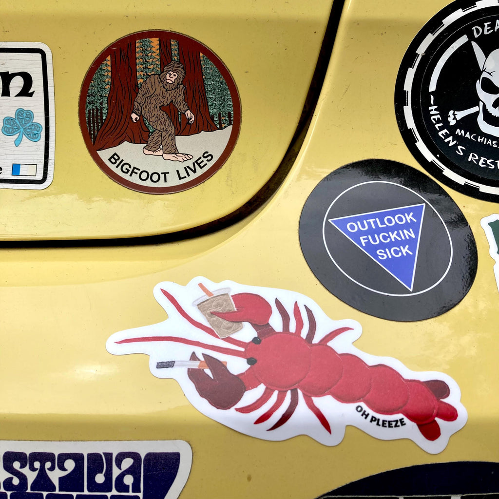 Masshole Lobstah Stickah