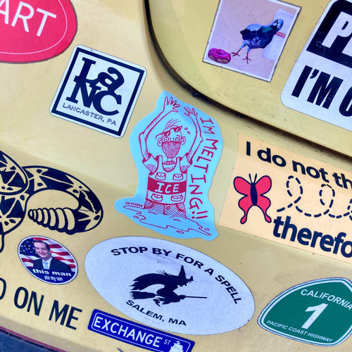 I'm Melting!! Anti-ICE Sticker