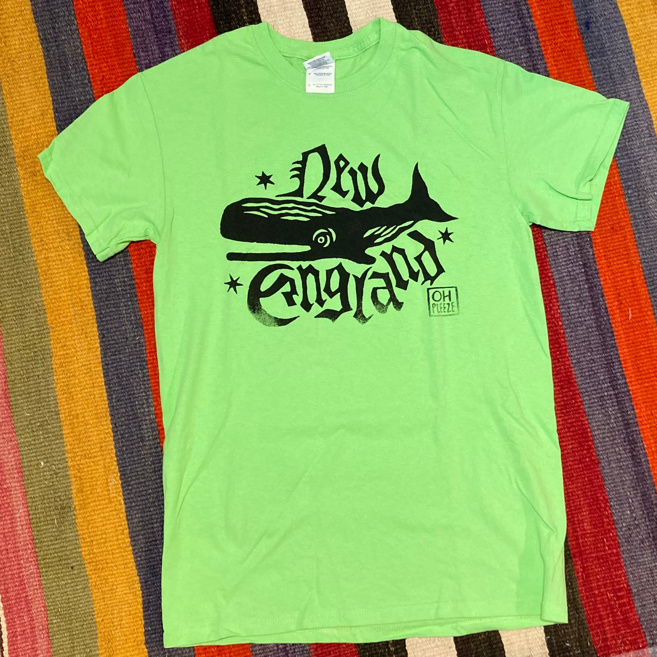 SMALL New England Screen Printed T-Shirt