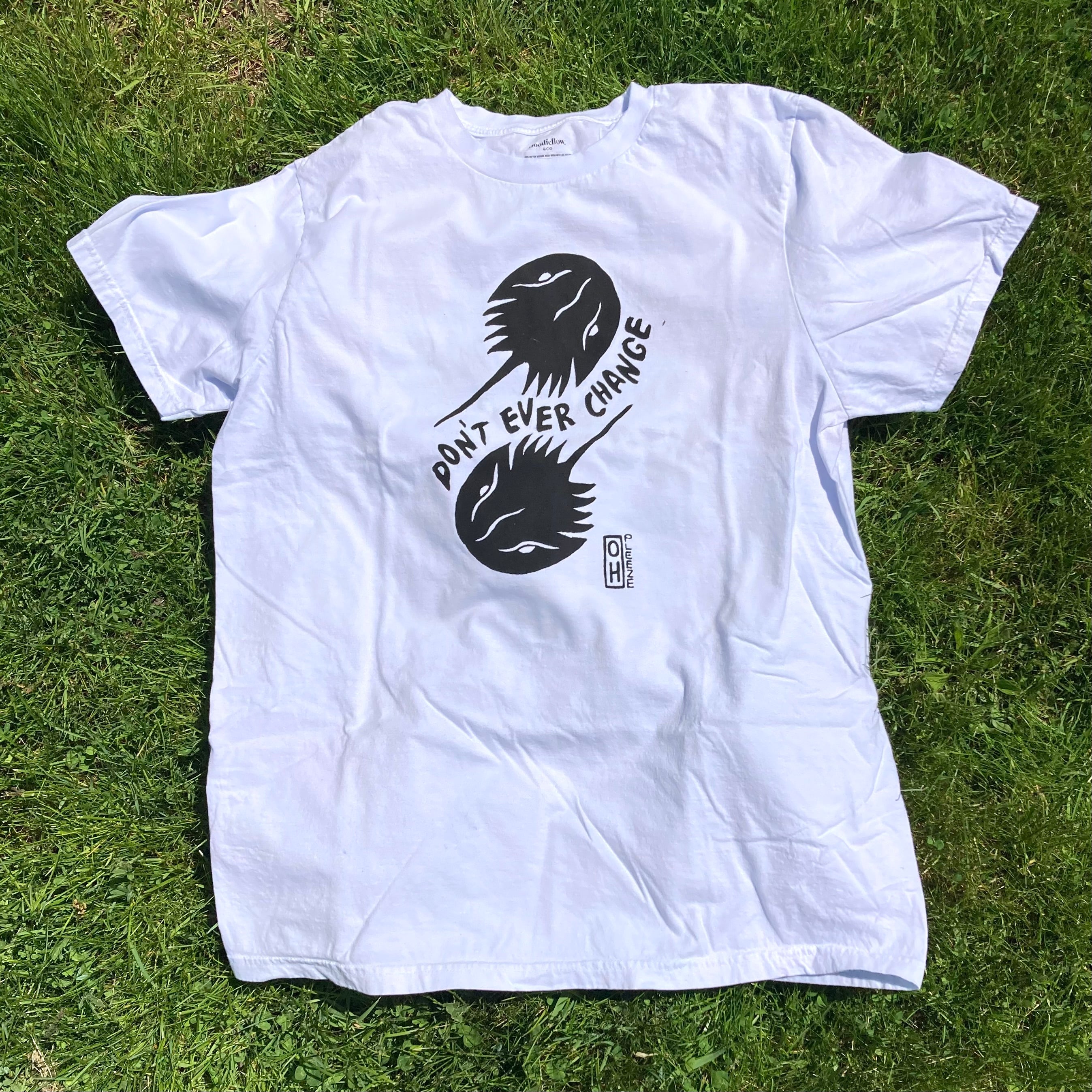 LARGE "Don't Ever Change" Horseshoe Crab T-Shirt