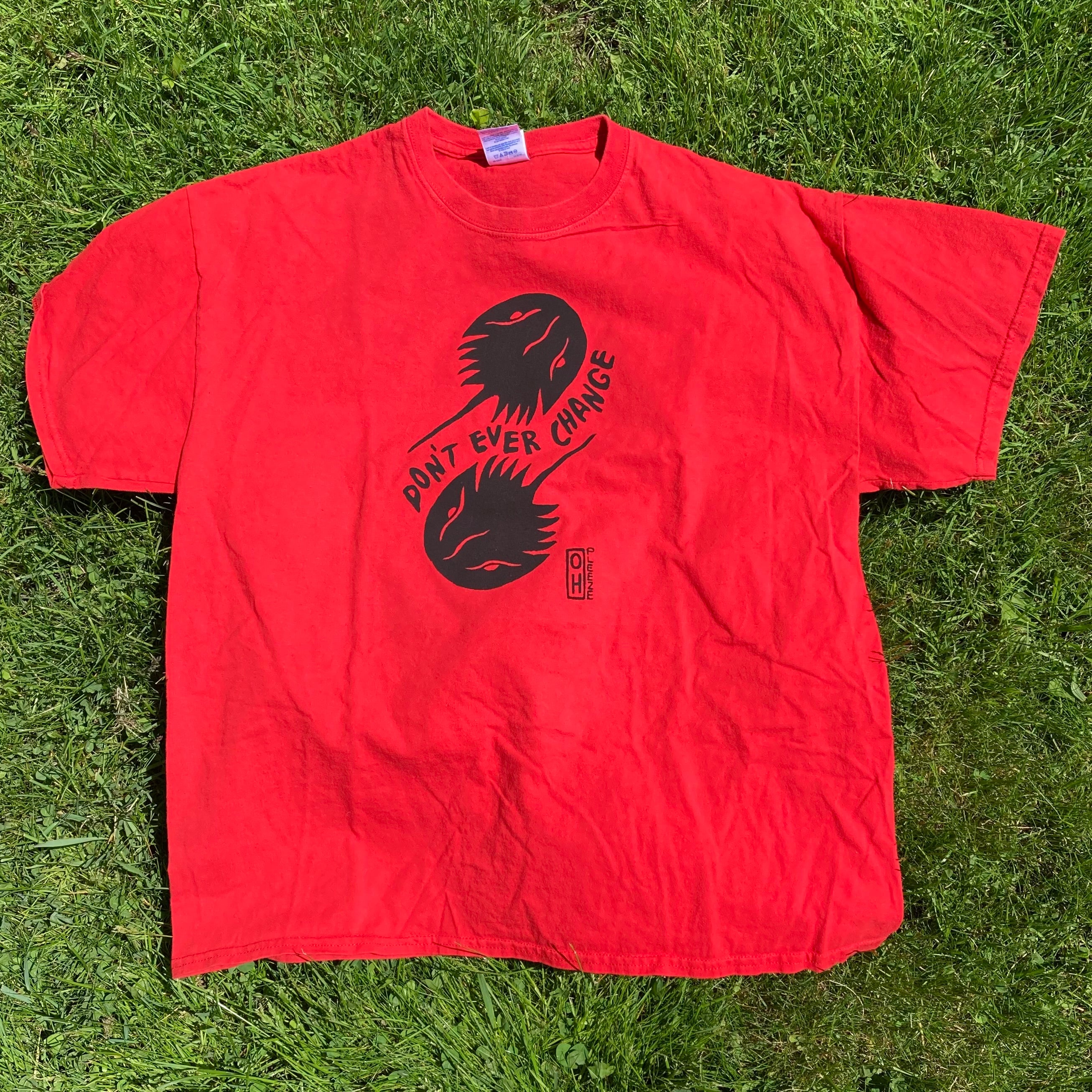 XL "Don't Ever Change" Horseshoe Crab T-Shirt