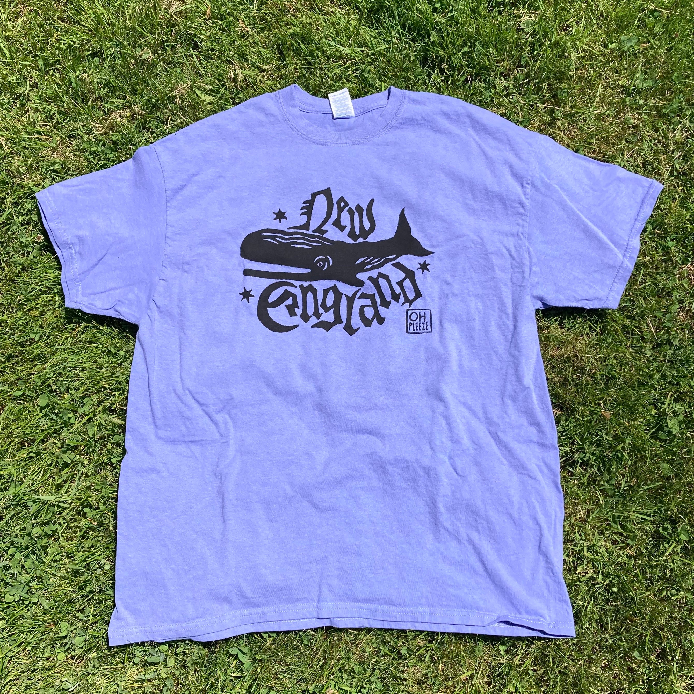 XL New England Screen Printed T-Shirt