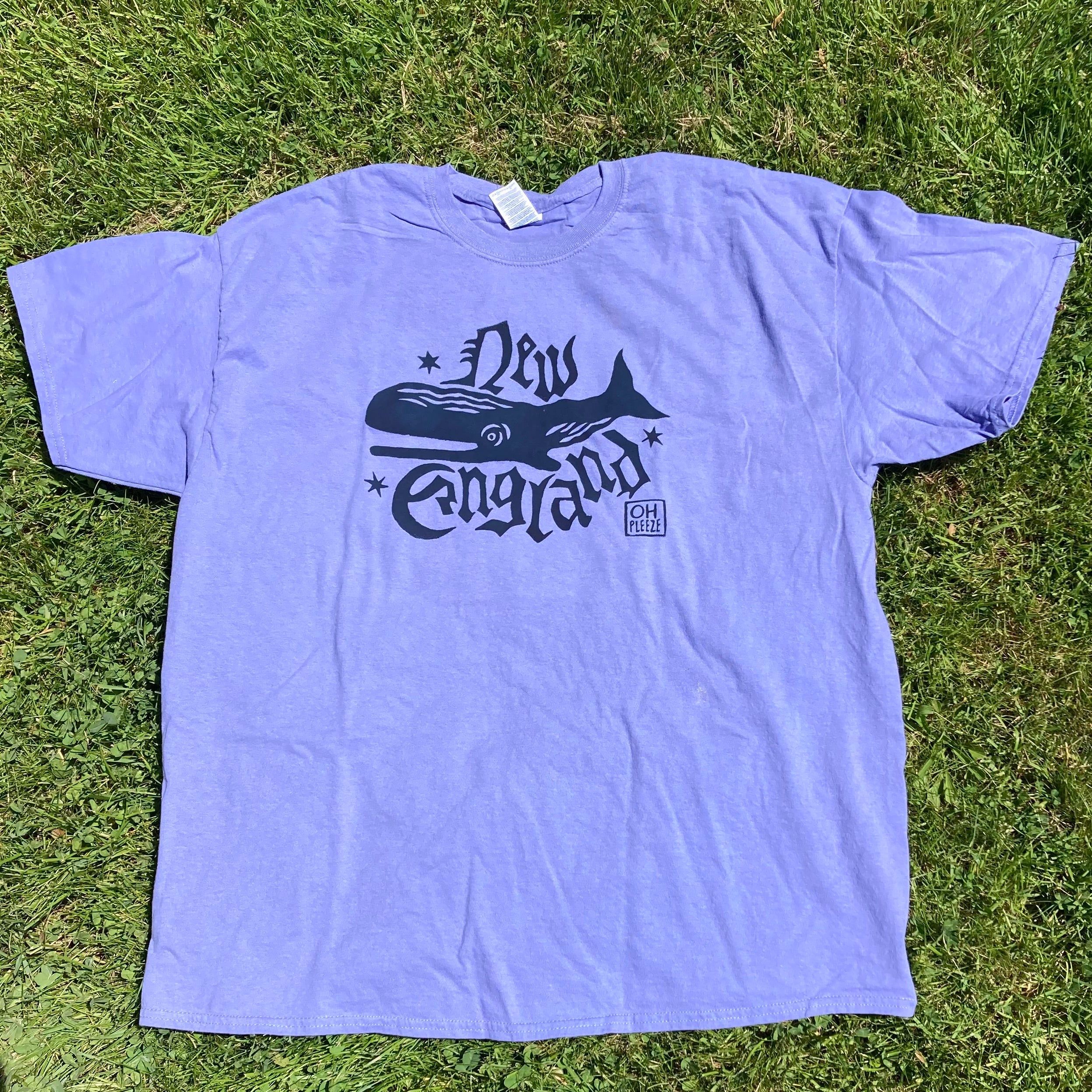 2XL New England Screen Printed T-Shirt