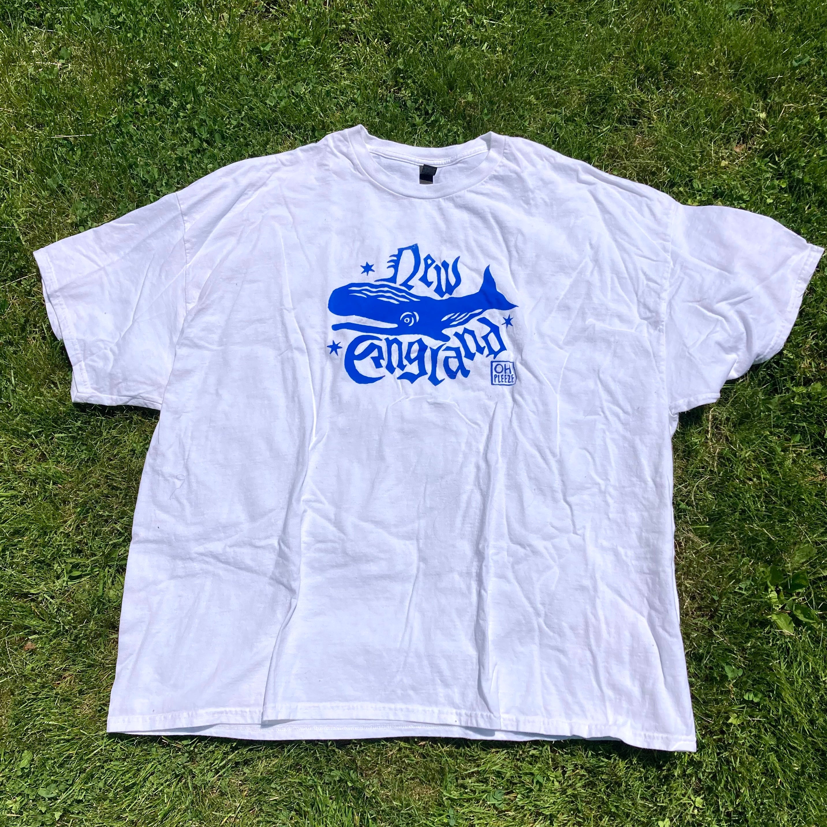 4XL New England Screen Printed T-Shirt