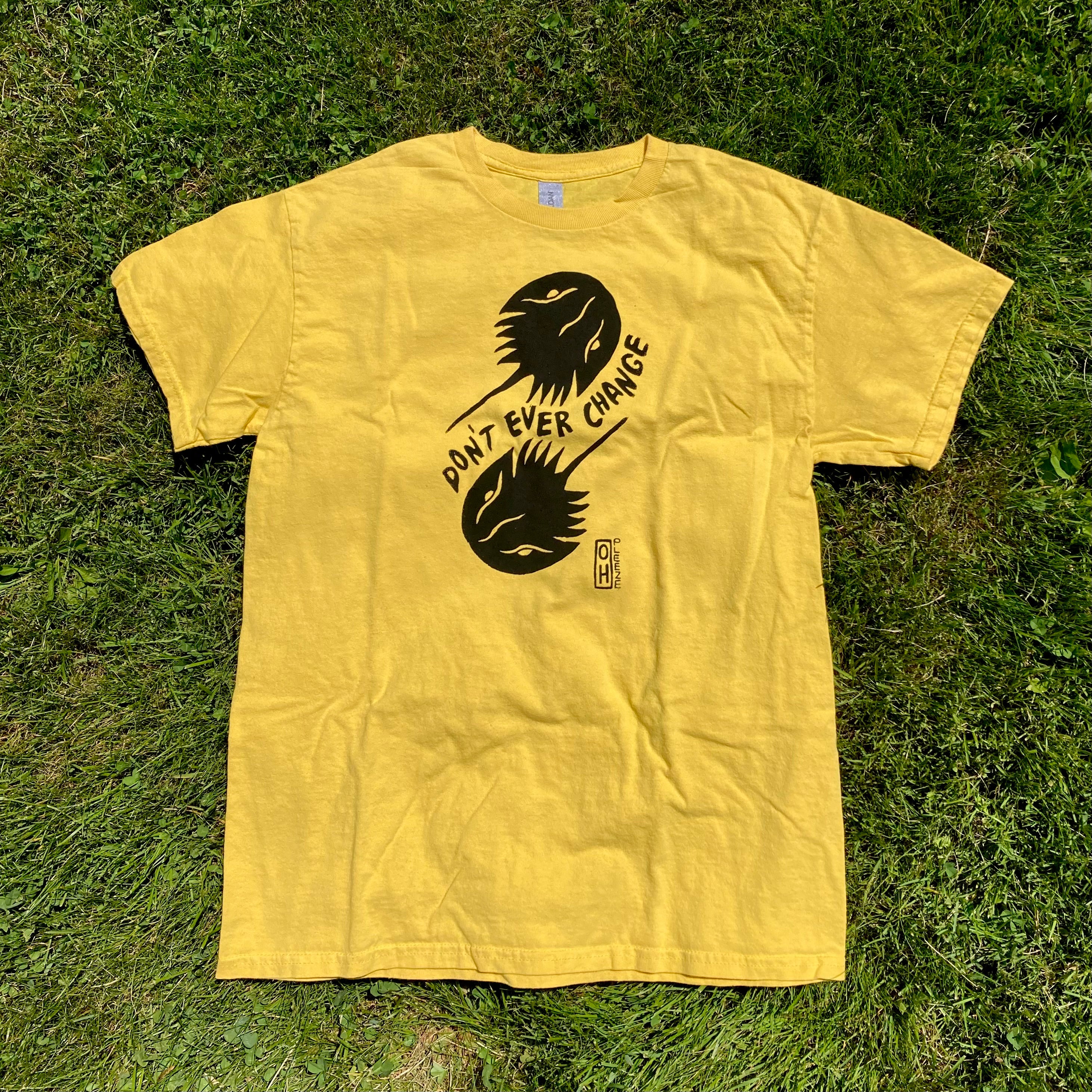 SMALL "Don't Ever Change" Horseshoe Crab T-Shirt