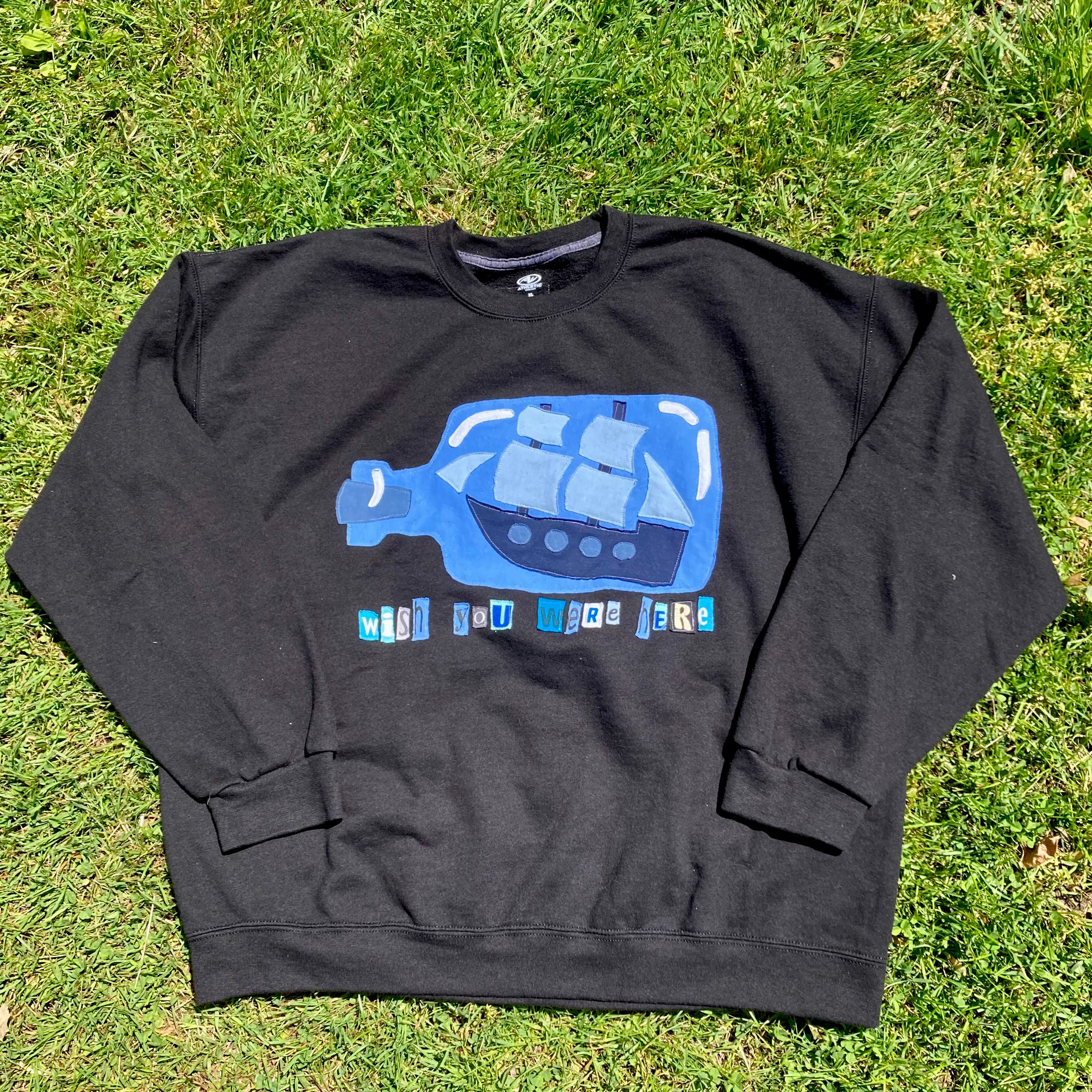 XL Ship In A Bottle Sweatshirt