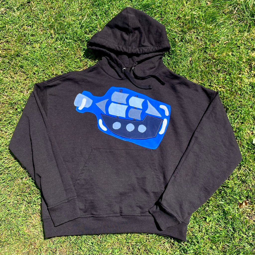LARGE Ship In A Bottle Sweatshirt