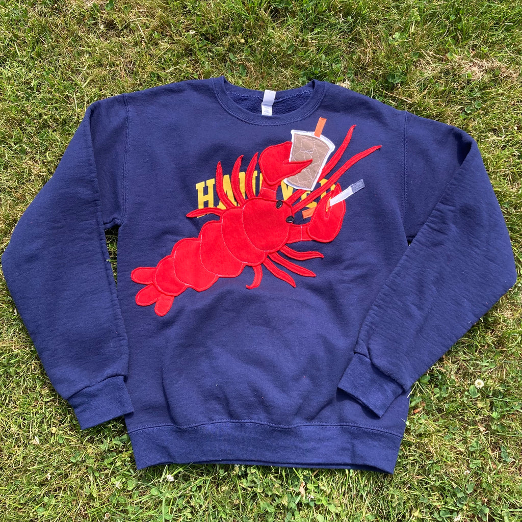 SMALL Masshole Lobstah Hanover Crewneck