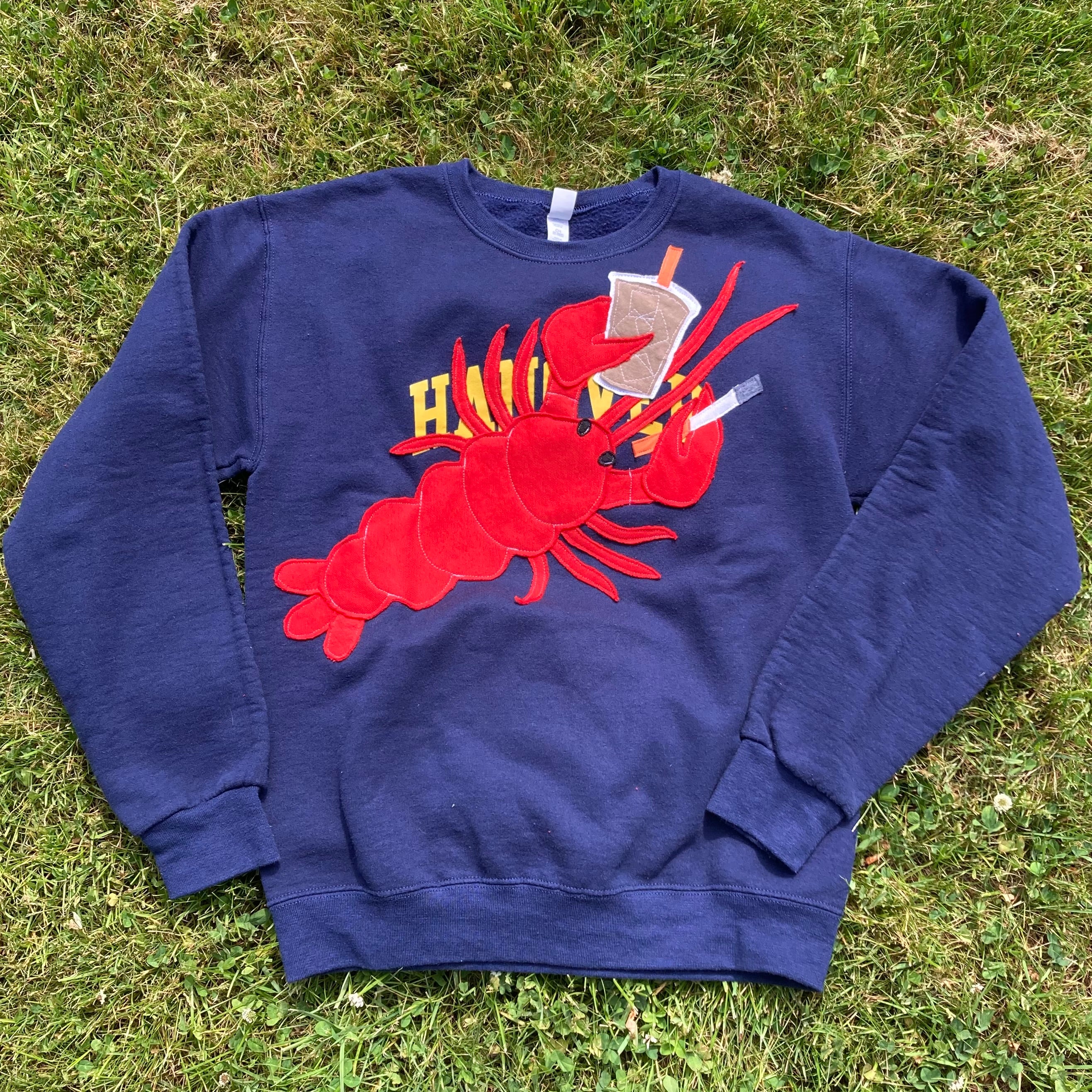 SMALL Masshole Lobstah Hanover Crewneck