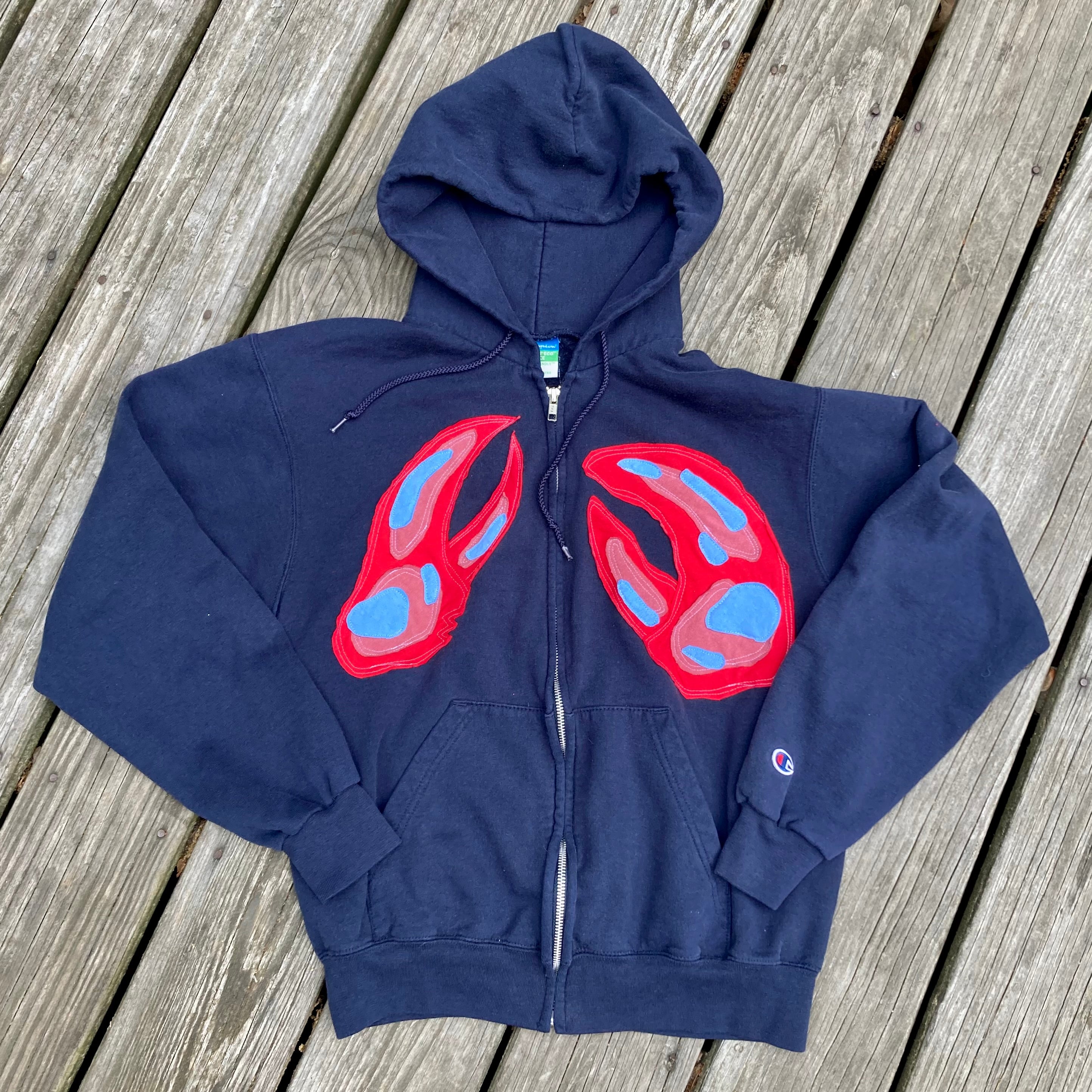 SMALL Claws Zip-Up Hoodie
