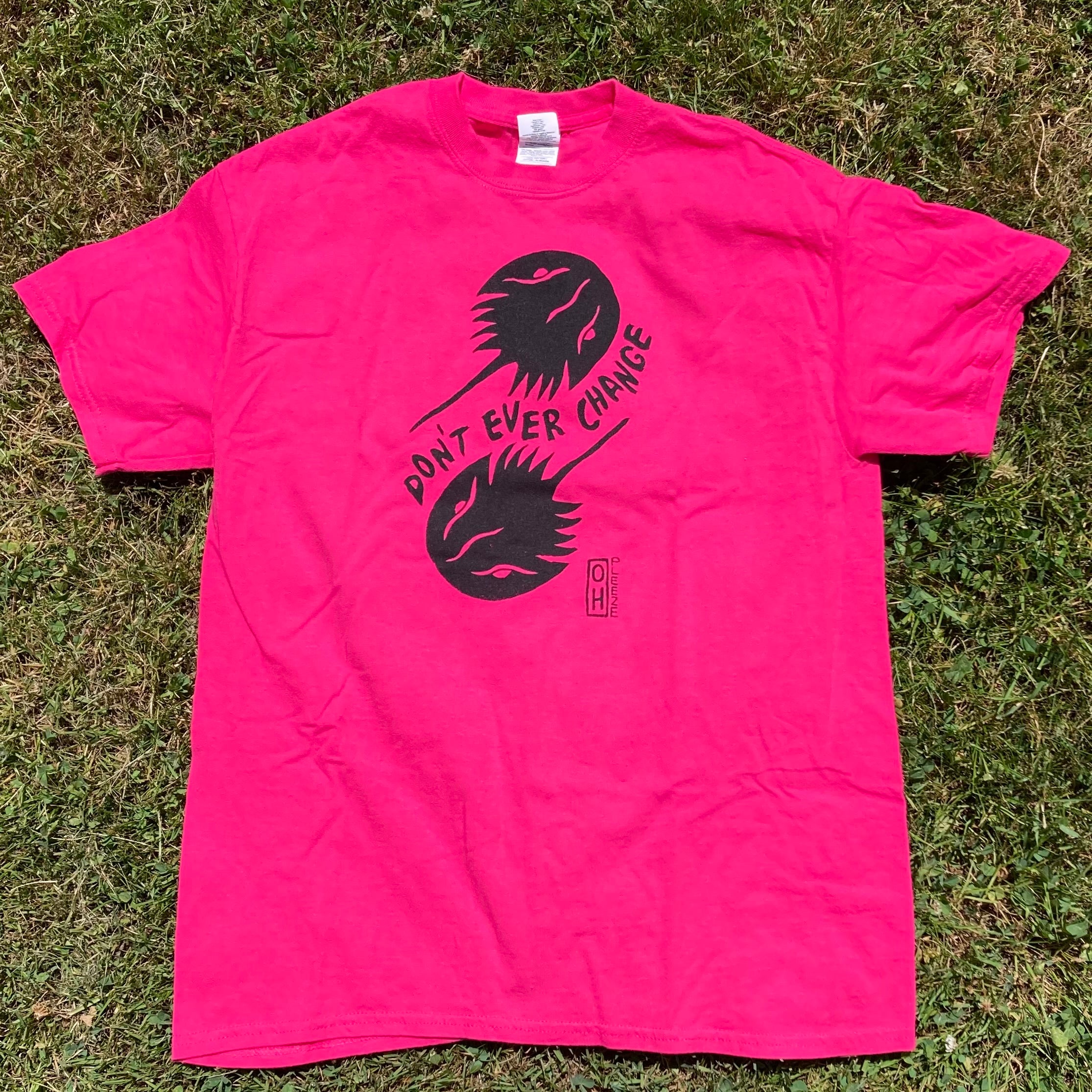 MEDIUM "Don't Ever Change" Horseshoe Crab T-Shirt