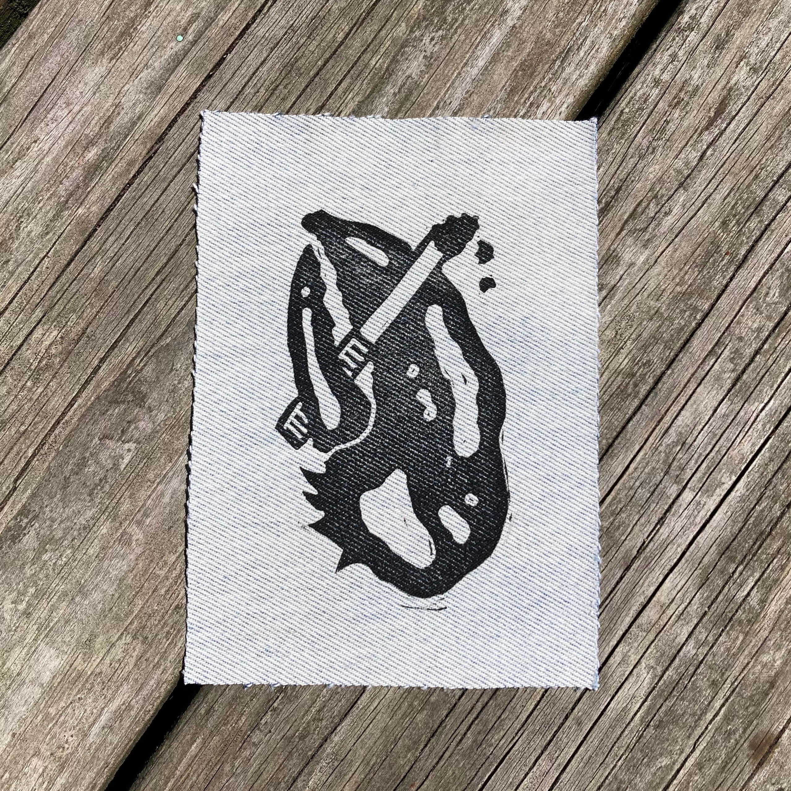 Masshole Lobstah Denim Patches
