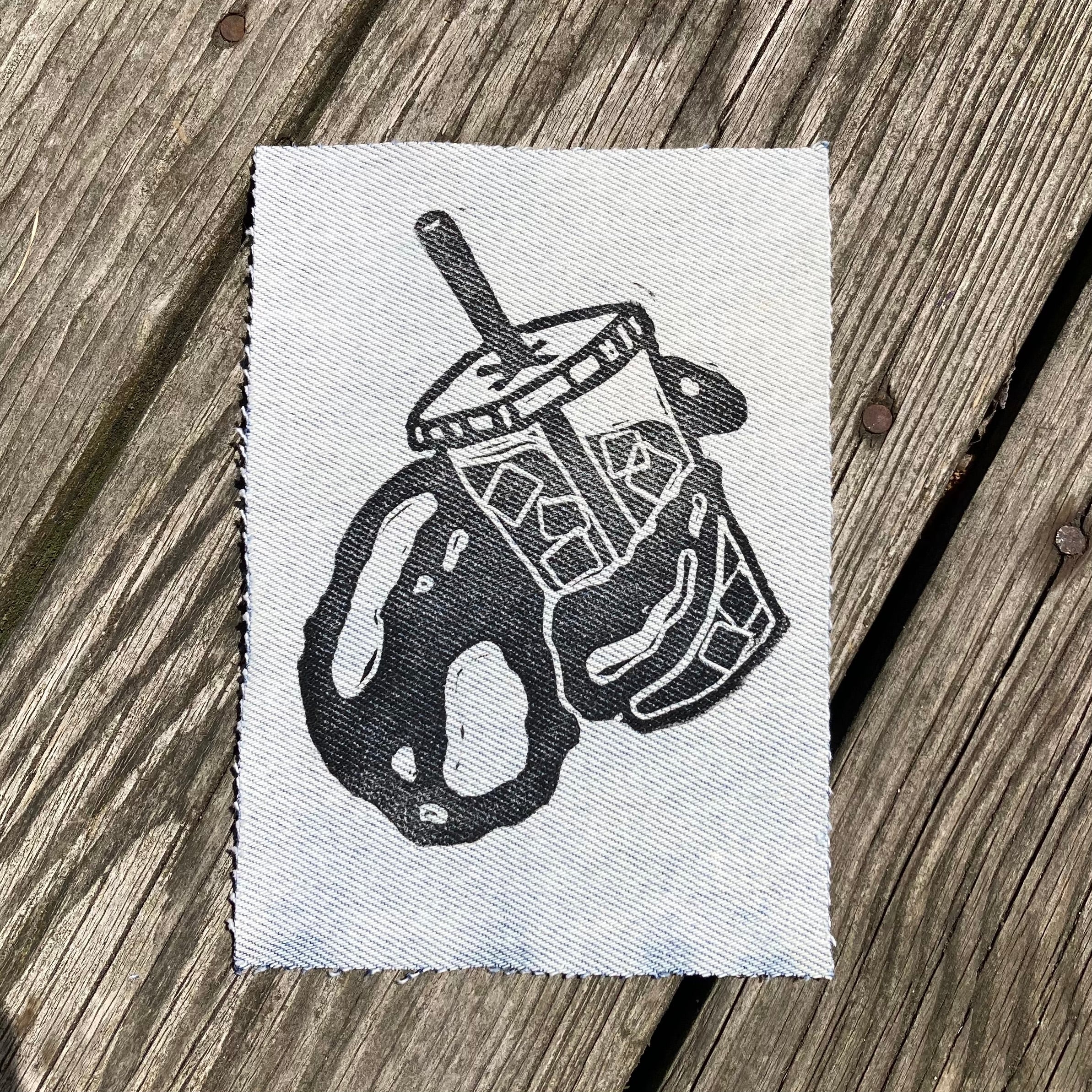 Masshole Lobstah Denim Patches