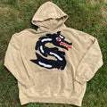 XL/2XL Black Dragon Hoodie
