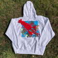 XL Masshole Lobstah White Hoodie