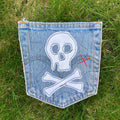 Denim Pocket Patch — X Marks The Spot 1