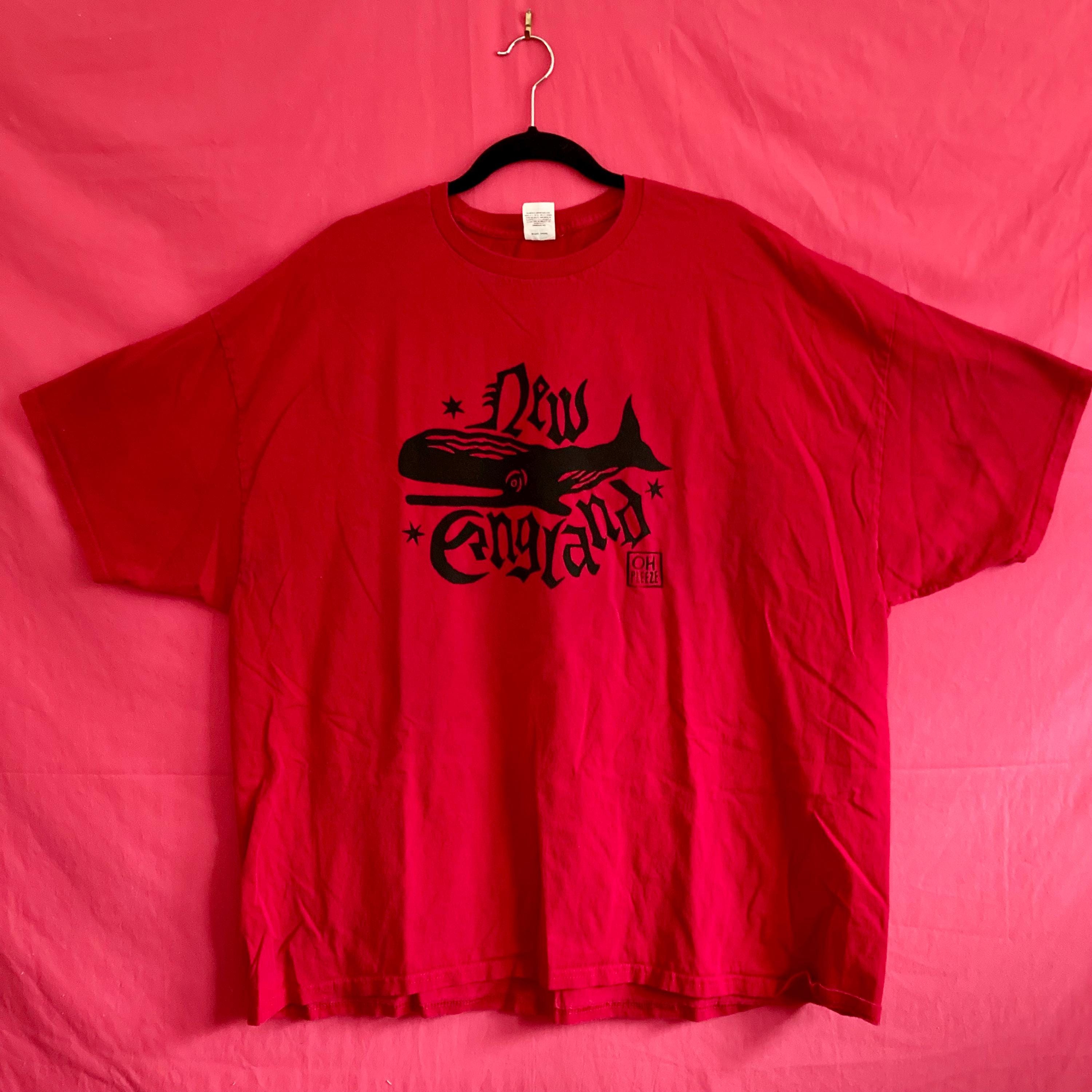 3XL New England Screen Printed T-Shirt